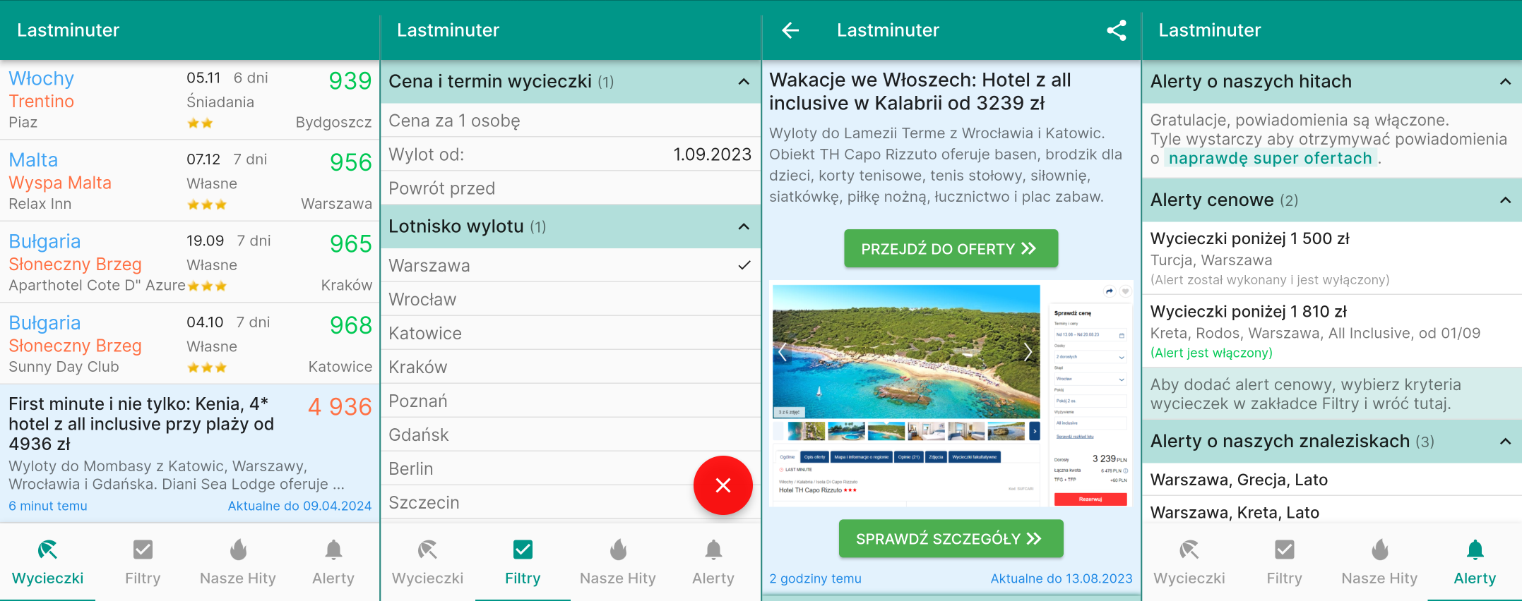 Lastminuter Mobile App